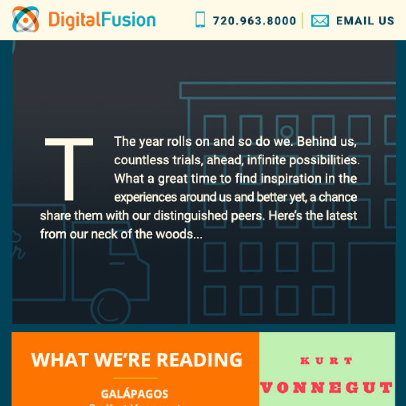 Digital Fusion Company Newsletter