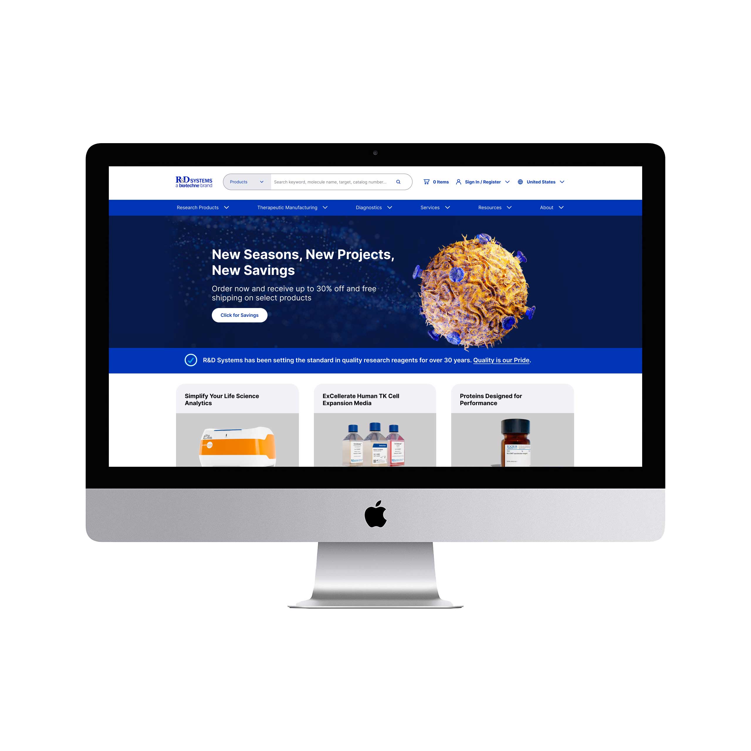 iMac R&D Systems Homepage